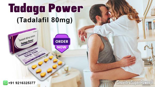 Online Buy Tadaga Power 80mg (Tadalafil 80mg)