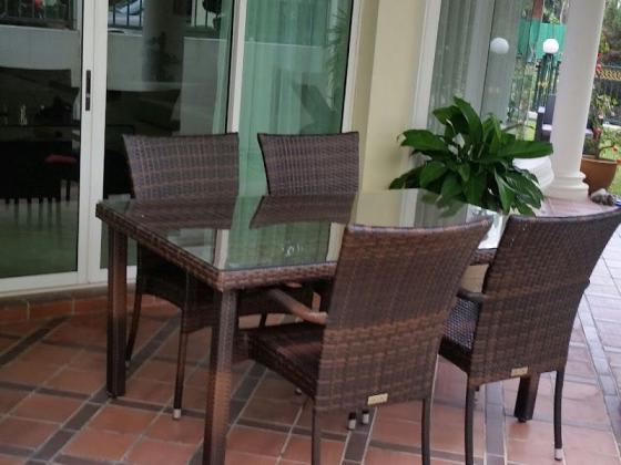 outdoor wicker furniture and its uses.