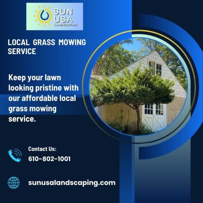 Affordable Local Grass Mowing Service - Expert Lawn Care for Your Home and Business