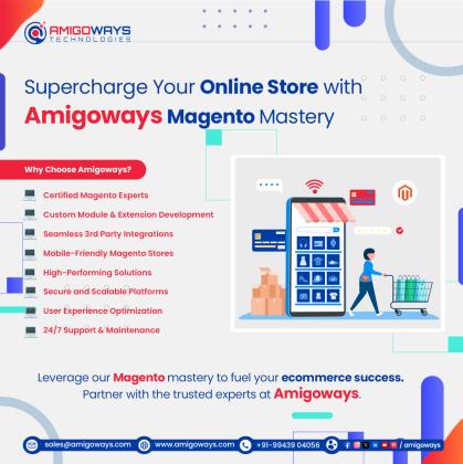 Best Magento Development Company in India - Amigoways