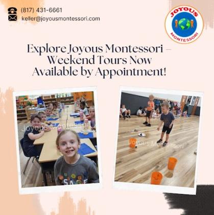 Cultivate Curiosity: Now Enrolling for Joyous Montessori's New Session