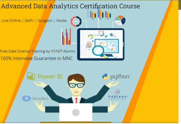 Data Analytics Training Course in Delhi, 110005. Best Online Live Data Analytics Training in Chandigarh by IIT Faculty , [ 100% Job in MNC] Mega