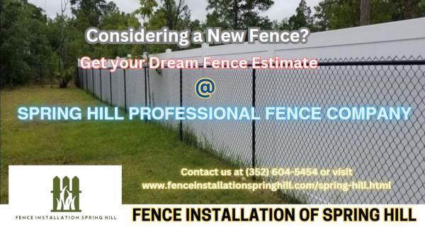 Fence Installation of Spring Hill