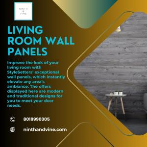 Enhance Your Living Room with Stylish Wall Panels: Modern Designs for Every Home