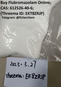 Flubromazolam for sale online, Cas: 612526-40-6; (Telegram: @ficherchem)