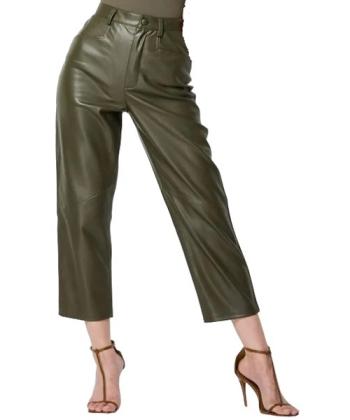 Exclusive Women’s Leather Capris - Trendy and Comfortable!