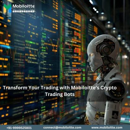 Transform Your Trading with Mobiloitte’s Crypto Trading Bots